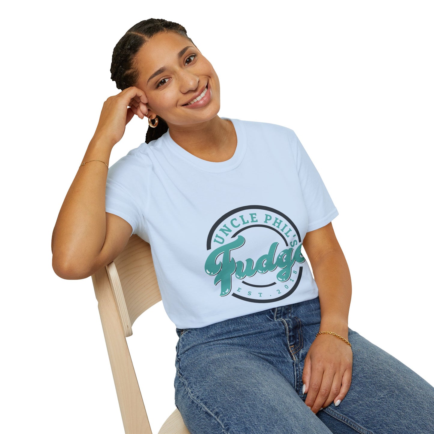 Uncle Phil's Fudge T-Shirt | Treat Lover Gift, Foodie Apparel, Fun Dessert Top, Quirky Cooking Gift, Sweet Tooth Style