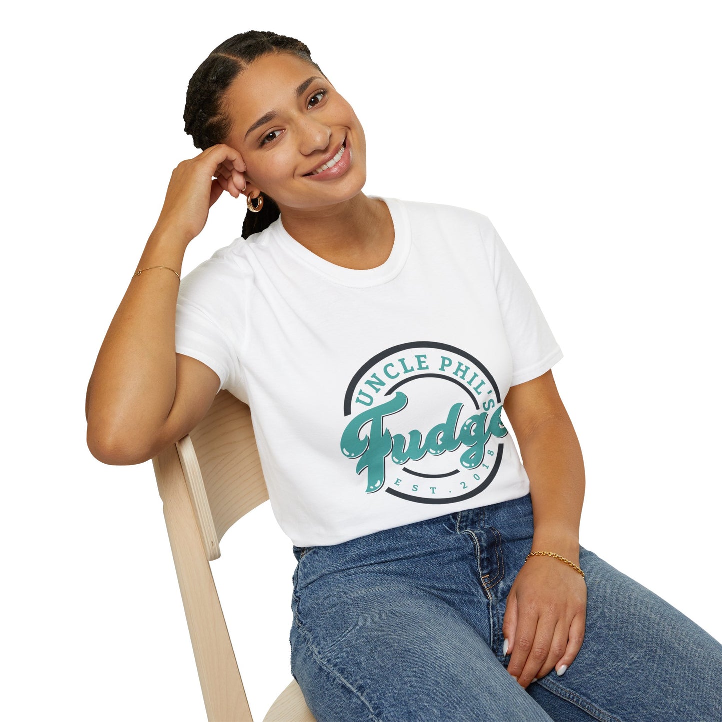 Uncle Phil's Fudge T-Shirt | Treat Lover Gift, Foodie Apparel, Fun Dessert Top, Quirky Cooking Gift, Sweet Tooth Style
