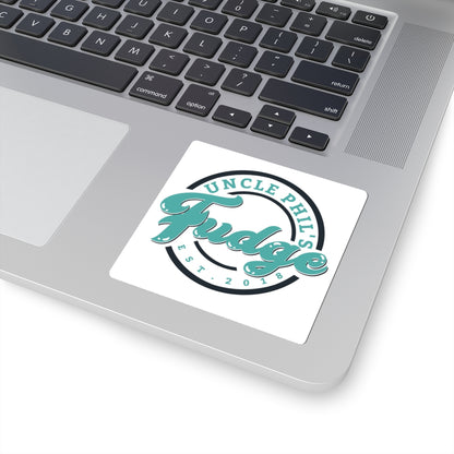 Uncle Phil's Fudge Stickers, High-Quality Kiss-Cut Decals, Sweet Treats Decor, Laptop, Scrapbooking, Gift, Party Favors