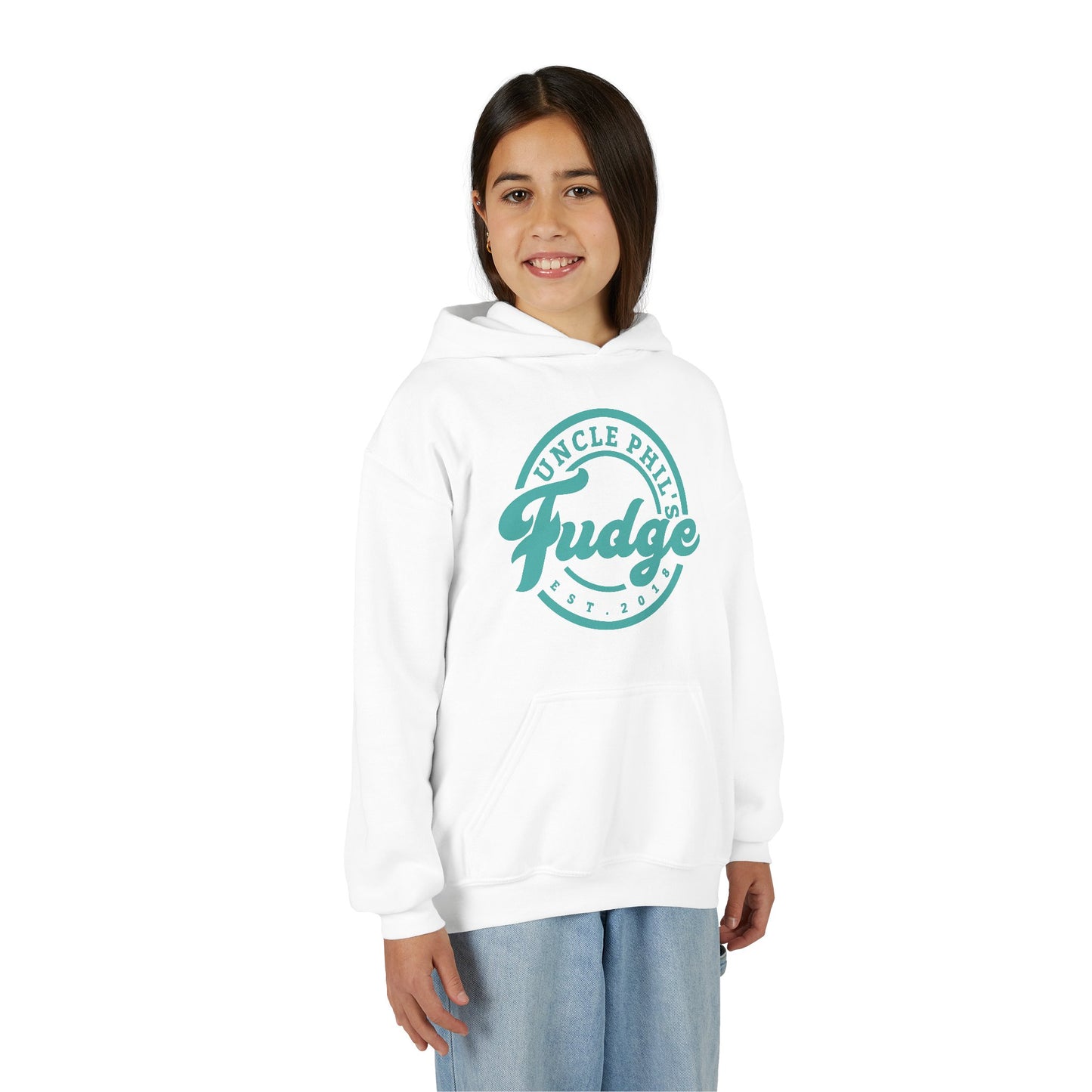 Uncle Phil's Fudge| Funny Youth Fudge Hoodie - 'Life's Short, Eat More Fudge'