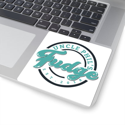 Uncle Phil's Fudge Stickers, High-Quality Kiss-Cut Decals, Sweet Treats Decor, Laptop, Scrapbooking, Gift, Party Favors