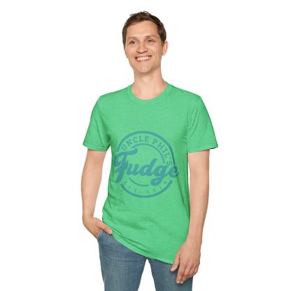Uncle Phil's Fudge T-Shirt | “Will Work for Fudge”| Treat Lover Gift, Foodie Apparel, Fun Dessert Top, Quirky Cooking Gift, Sweet Tooth Style