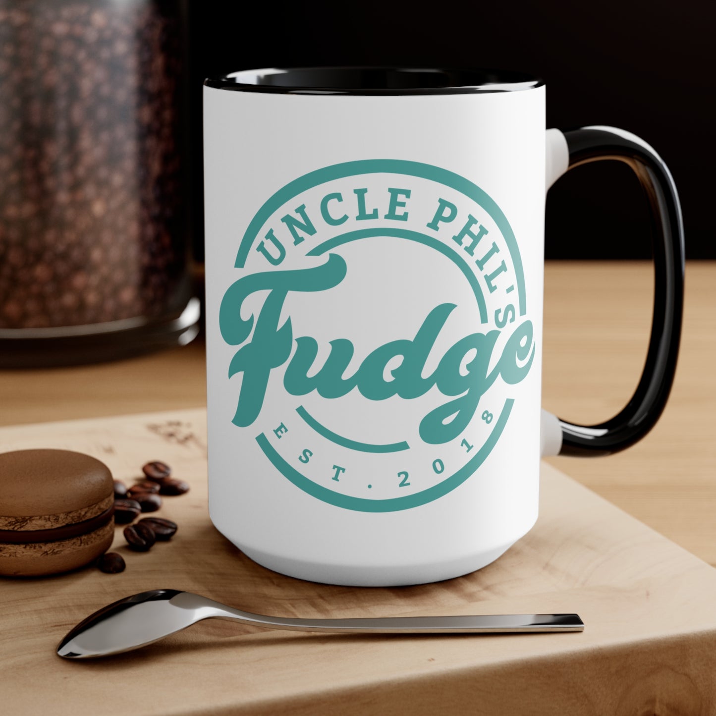 Uncle Phil's Fudge Accent Mug - Perfect Gift for Dessert Lovers