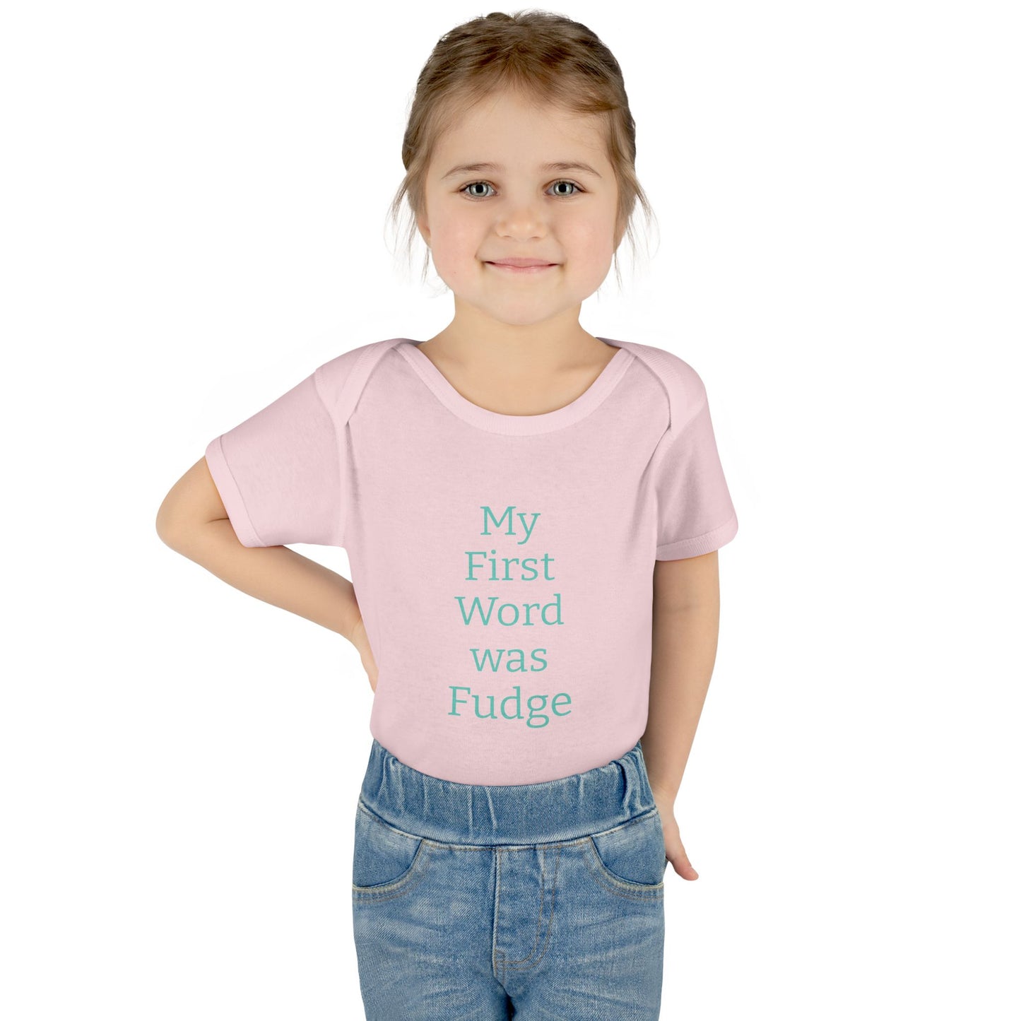 Uncle Phil's Fudge| Infant Baby Rib Bodysuit| “My First Word was Fudge”