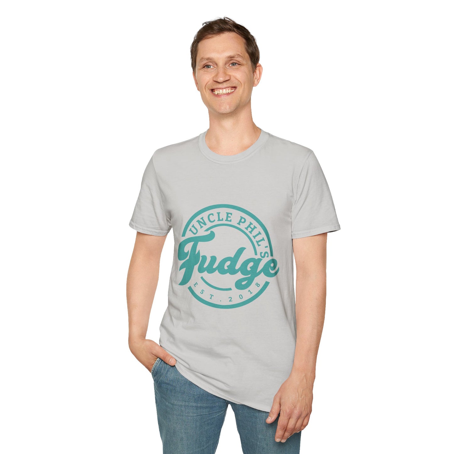Uncle Phil's Fudge T-Shirt | “Will Work for Fudge”| Treat Lover Gift, Foodie Apparel, Fun Dessert Top, Quirky Cooking Gift, Sweet Tooth Style