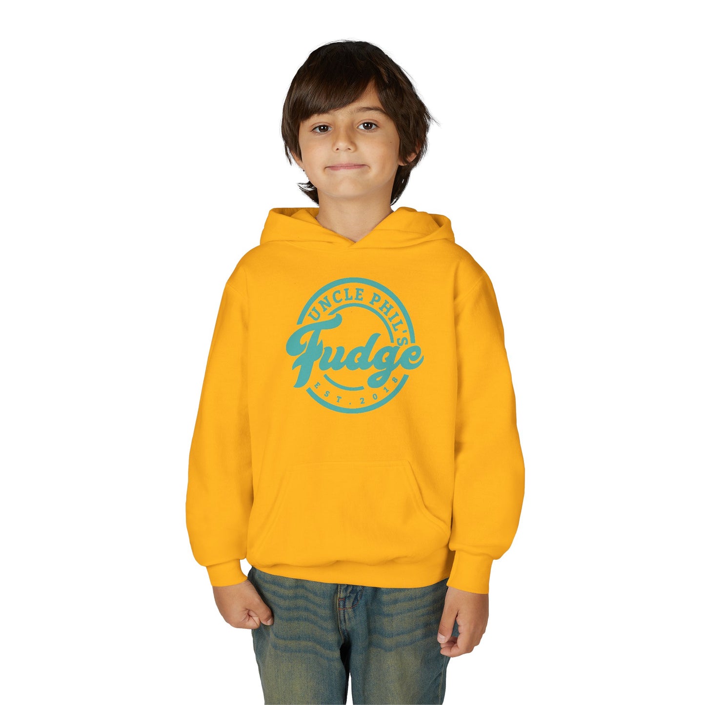 Uncle Phil's Fudge| Funny Youth Fudge Hoodie - 'Life's Short, Eat More Fudge'