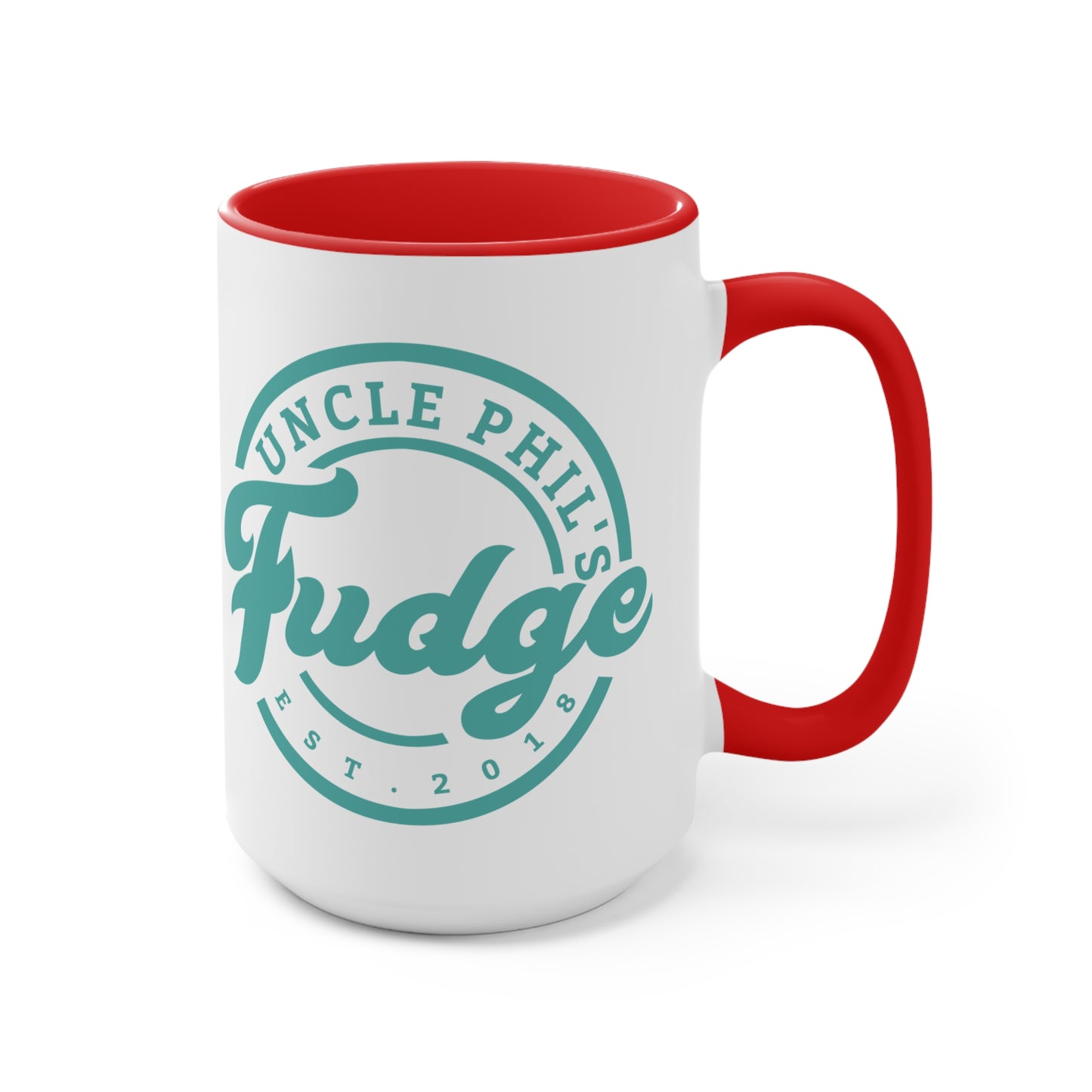 Uncle Phil's Fudge Accent Mug - Perfect Gift for Dessert Lovers