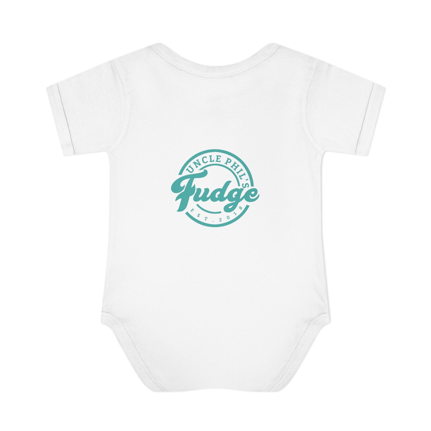Uncle Phil's Fudge| Infant Baby Rib Bodysuit| “My First Word was Fudge”