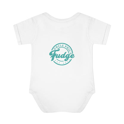 Uncle Phil's Fudge| Infant Baby Rib Bodysuit| “My First Word was Fudge”