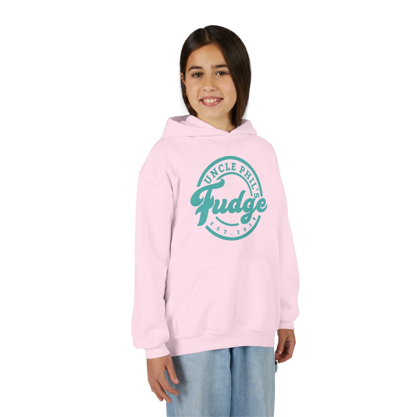 Uncle Phil's Fudge| Funny Youth Fudge Hoodie - 'Life's Short, Eat More Fudge'