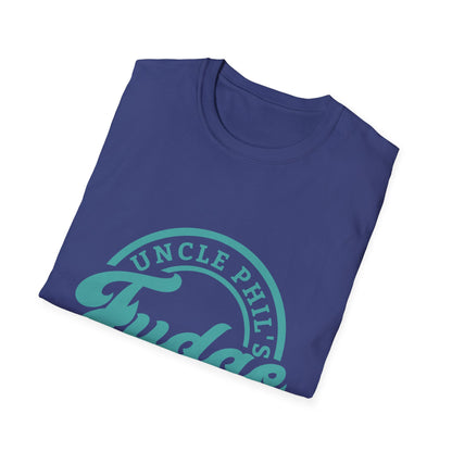 Uncle Phil's Fudge T-Shirt | “Will Work for Fudge”| Treat Lover Gift, Foodie Apparel, Fun Dessert Top, Quirky Cooking Gift, Sweet Tooth Style