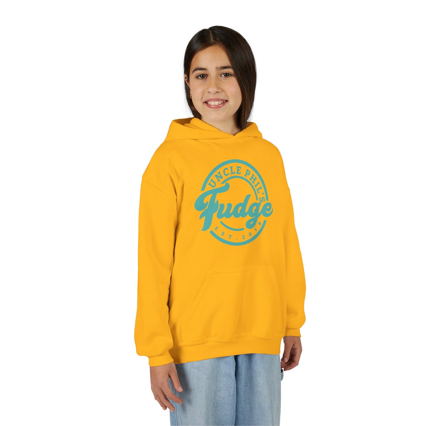 Uncle Phil's Fudge| Funny Youth Fudge Hoodie - 'Life's Short, Eat More Fudge'