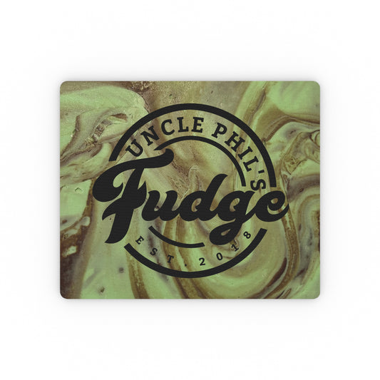 Uncle Phil's Fudge Mouse Pad, Personalized Desk Accessory, Unique Gift for Gamers, Home Office Decor, Chocolate Lovers Essential