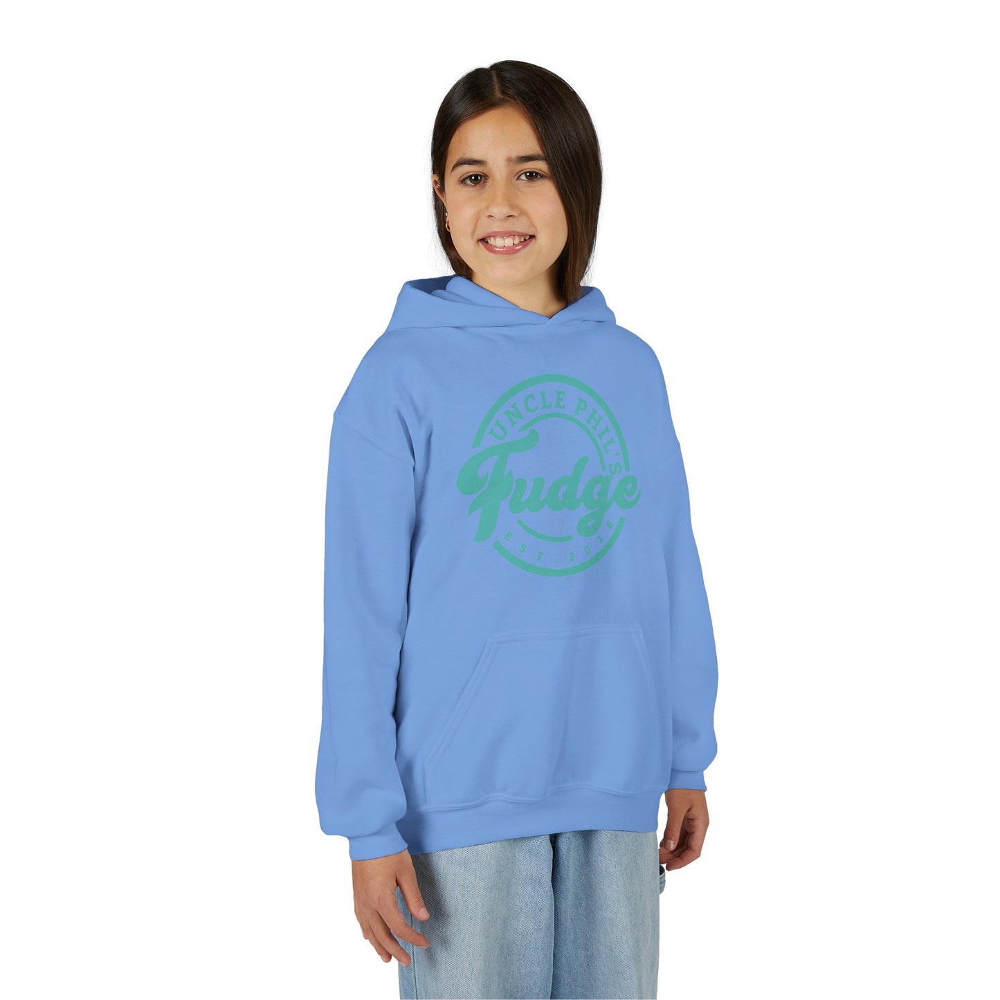 Uncle Phil's Fudge| Funny Youth Fudge Hoodie - 'Life's Short, Eat More Fudge'