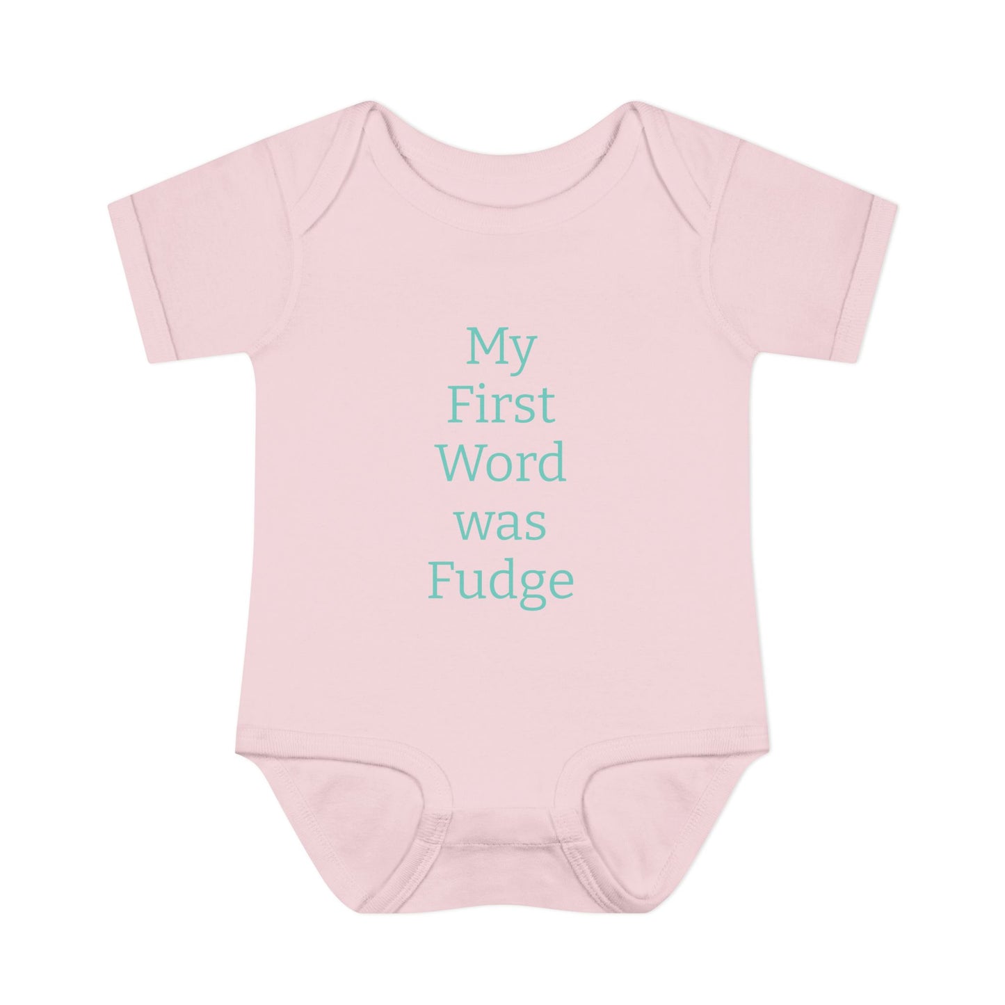 Uncle Phil's Fudge| Infant Baby Rib Bodysuit| “My First Word was Fudge”