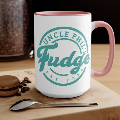Uncle Phil's Fudge Accent Mug - Perfect Gift for Dessert Lovers