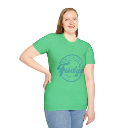 Uncle Phil's Fudge T-Shirt | “Will Work for Fudge”| Treat Lover Gift, Foodie Apparel, Fun Dessert Top, Quirky Cooking Gift, Sweet Tooth Style