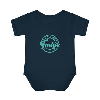 Uncle Phil's Fudge| Infant Baby Rib Bodysuit| “My First Word was Fudge”