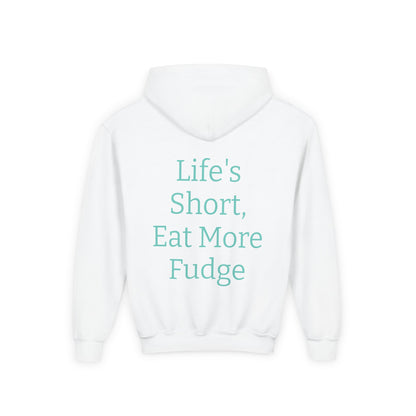 Uncle Phil's Fudge| Funny Youth Fudge Hoodie - 'Life's Short, Eat More Fudge'