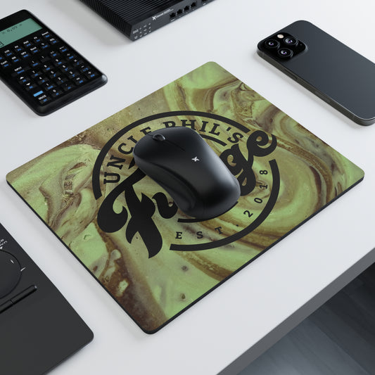 Uncle Phil's Fudge Mouse Pad, Personalized Desk Accessory, Unique Gift for Gamers, Home Office Decor, Chocolate Lovers Essential