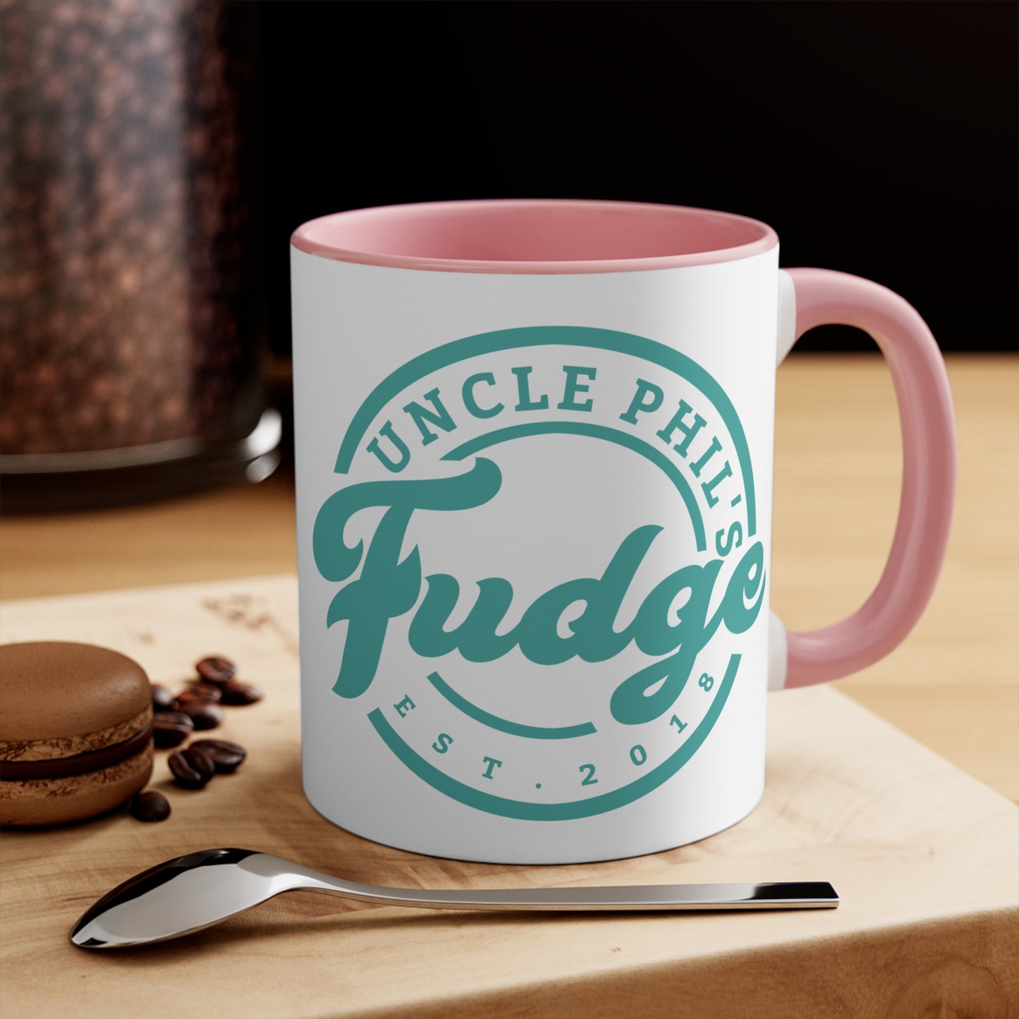 Uncle Phil's Fudge Accent Mug - Perfect Gift for Dessert Lovers