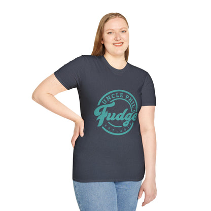 Uncle Phil's Fudge T-Shirt | “Will Work for Fudge”| Treat Lover Gift, Foodie Apparel, Fun Dessert Top, Quirky Cooking Gift, Sweet Tooth Style