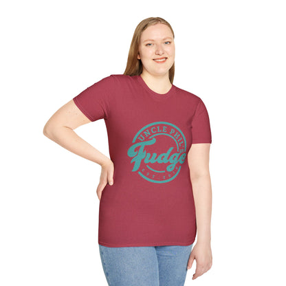 Uncle Phil's Fudge T-Shirt | “Will Work for Fudge”| Treat Lover Gift, Foodie Apparel, Fun Dessert Top, Quirky Cooking Gift, Sweet Tooth Style