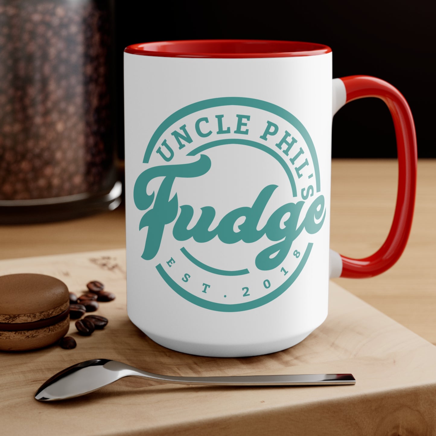 Uncle Phil's Fudge Accent Mug - Perfect Gift for Dessert Lovers