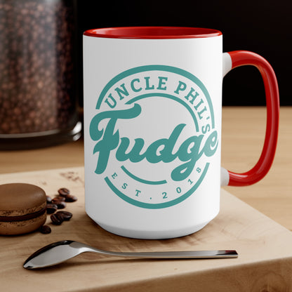 Uncle Phil's Fudge Accent Mug - Perfect Gift for Dessert Lovers
