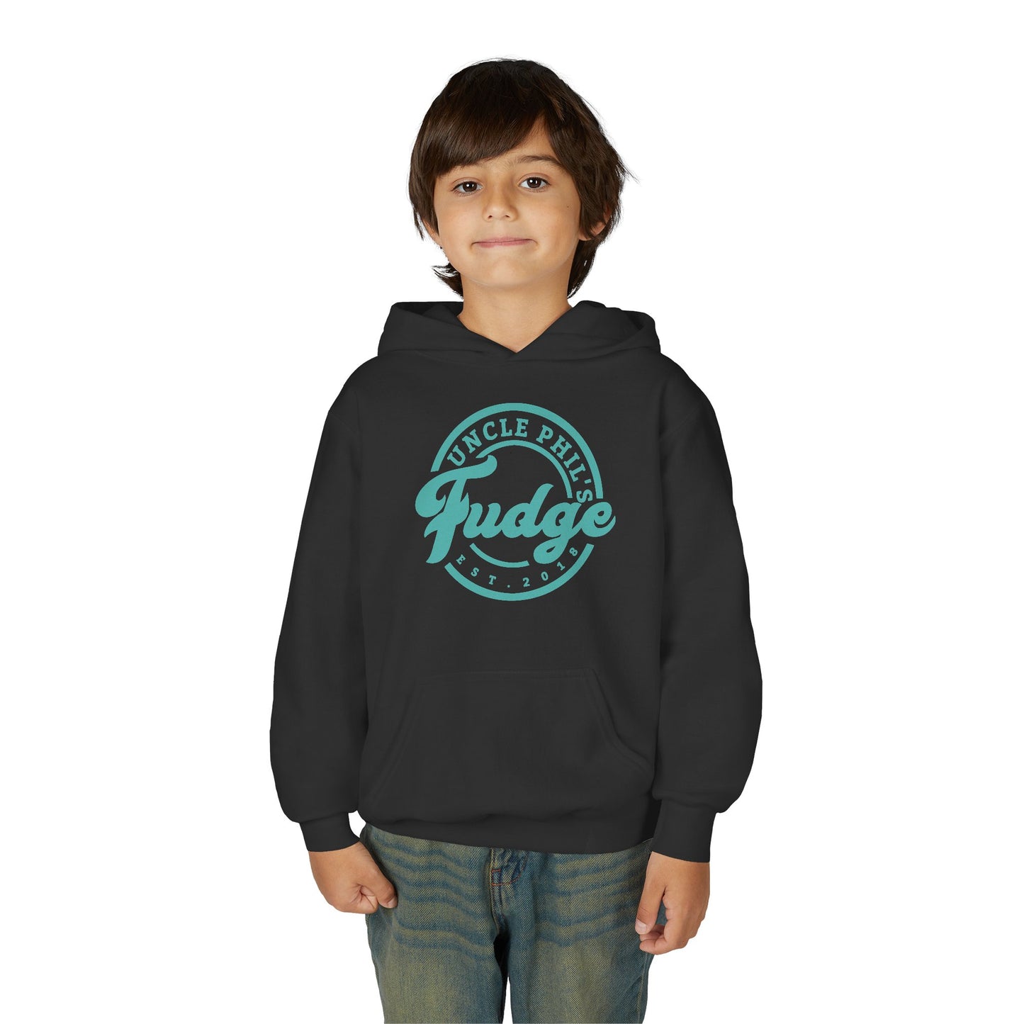 Uncle Phil's Fudge| Funny Youth Fudge Hoodie - 'Life's Short, Eat More Fudge'
