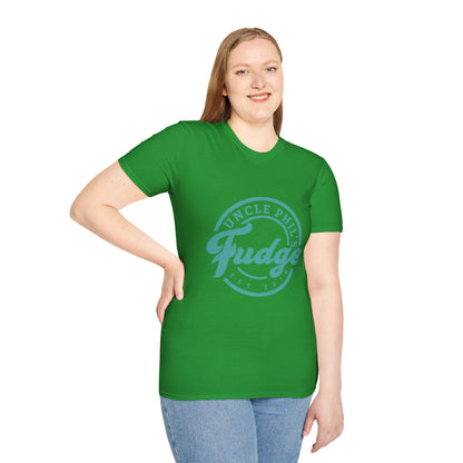 Uncle Phil's Fudge T-Shirt | “Will Work for Fudge”| Treat Lover Gift, Foodie Apparel, Fun Dessert Top, Quirky Cooking Gift, Sweet Tooth Style