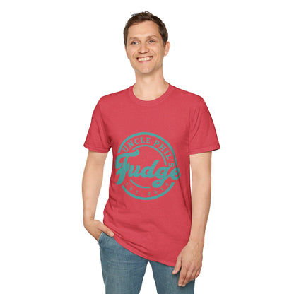 Uncle Phil's Fudge T-Shirt | “Will Work for Fudge”| Treat Lover Gift, Foodie Apparel, Fun Dessert Top, Quirky Cooking Gift, Sweet Tooth Style
