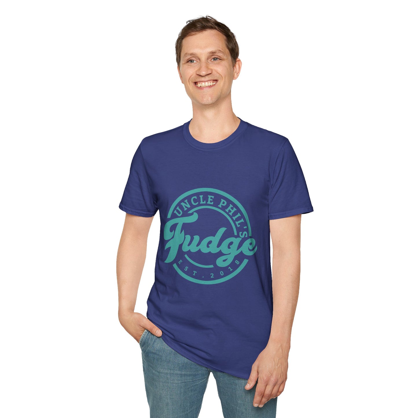 Uncle Phil's Fudge T-Shirt | “Will Work for Fudge”| Treat Lover Gift, Foodie Apparel, Fun Dessert Top, Quirky Cooking Gift, Sweet Tooth Style