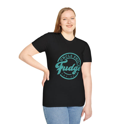 Uncle Phil's Fudge T-Shirt | “Will Work for Fudge”| Treat Lover Gift, Foodie Apparel, Fun Dessert Top, Quirky Cooking Gift, Sweet Tooth Style