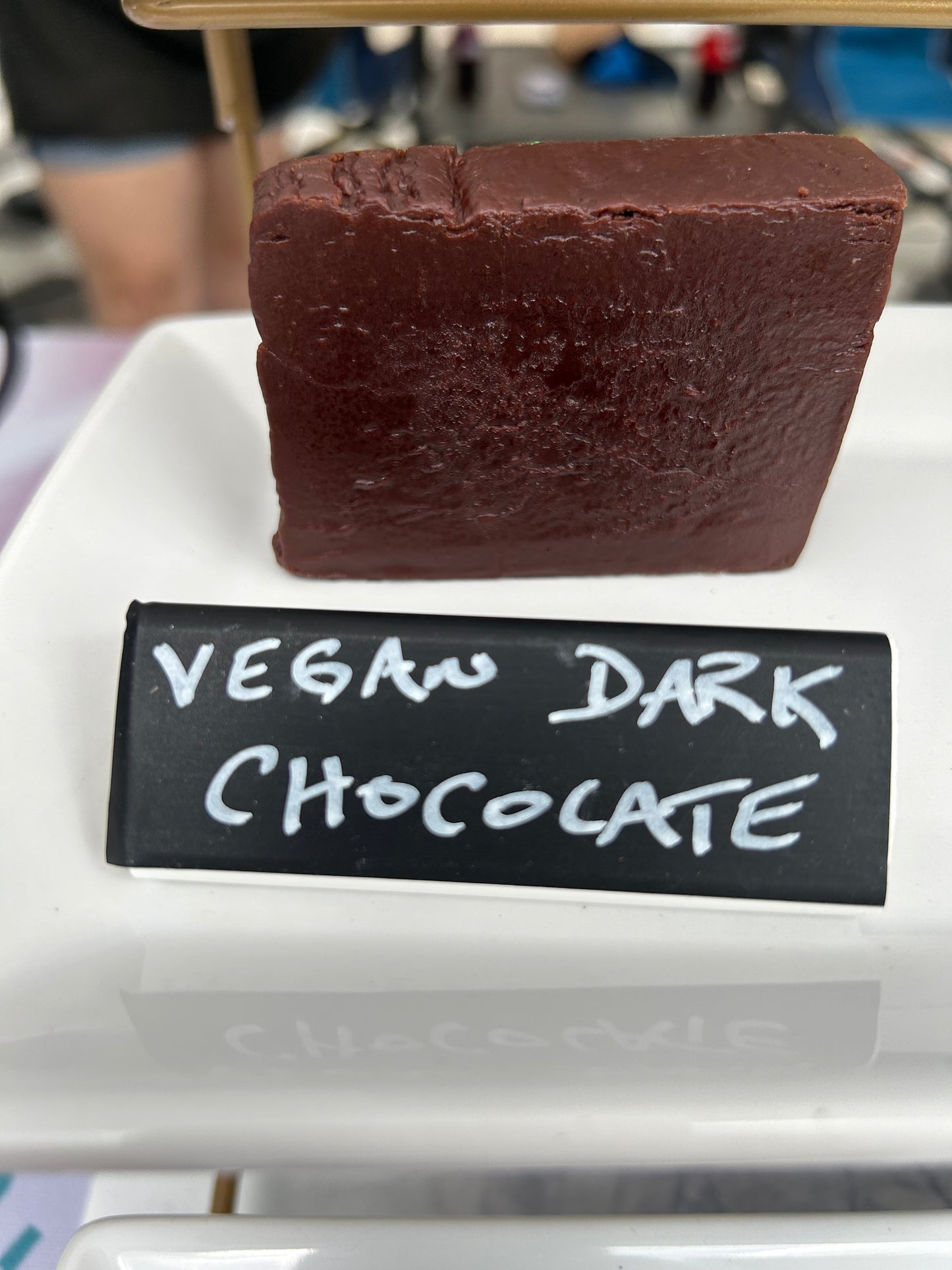 Vegan Dark Chocolate Fudge