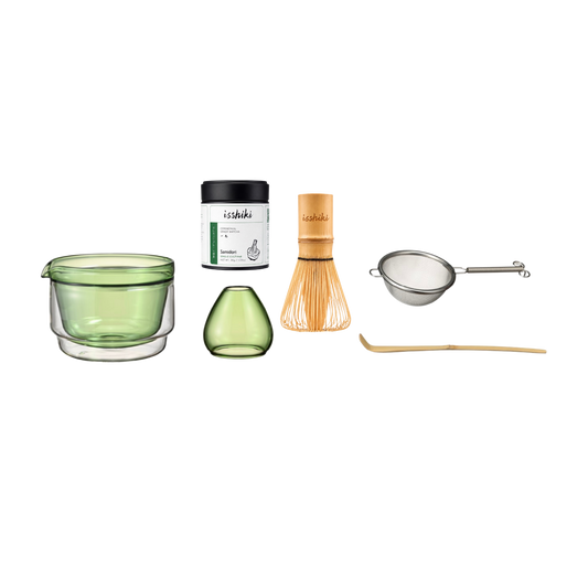 Isshiki x Hario Samidori Tin Matcha Set